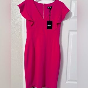 Hot Pink DKNY dress